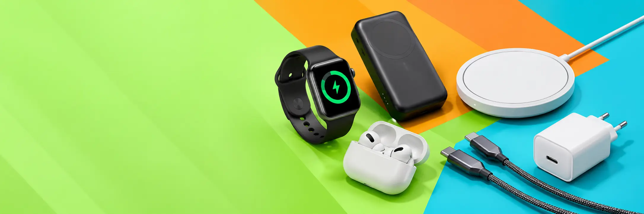 Montres, chargeurs, câbles et accessoires