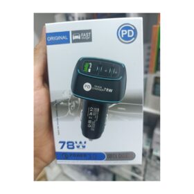 Chargeur Allume-Cigare Rapide 78W QC3.0 PD