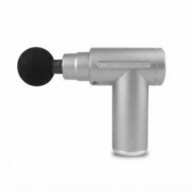 Pistolet de massage musculaire portable gris