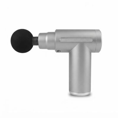 Pistolet de massage musculaire portable gris