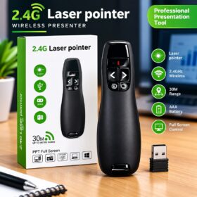 Pointeur Laser Sans Fil 2.4G pour Présentations Professionnelles