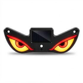 Devil Eye Light for Car – Solar LED Devil Eye Rear Window Light