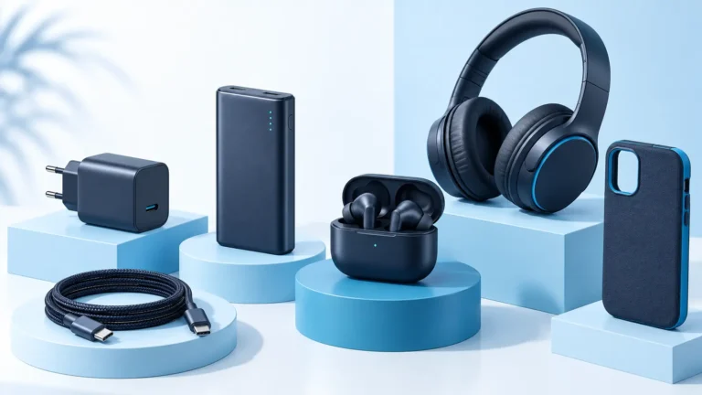 Chargeur rapide, power bank et écouteurs : les accessoires indispensables