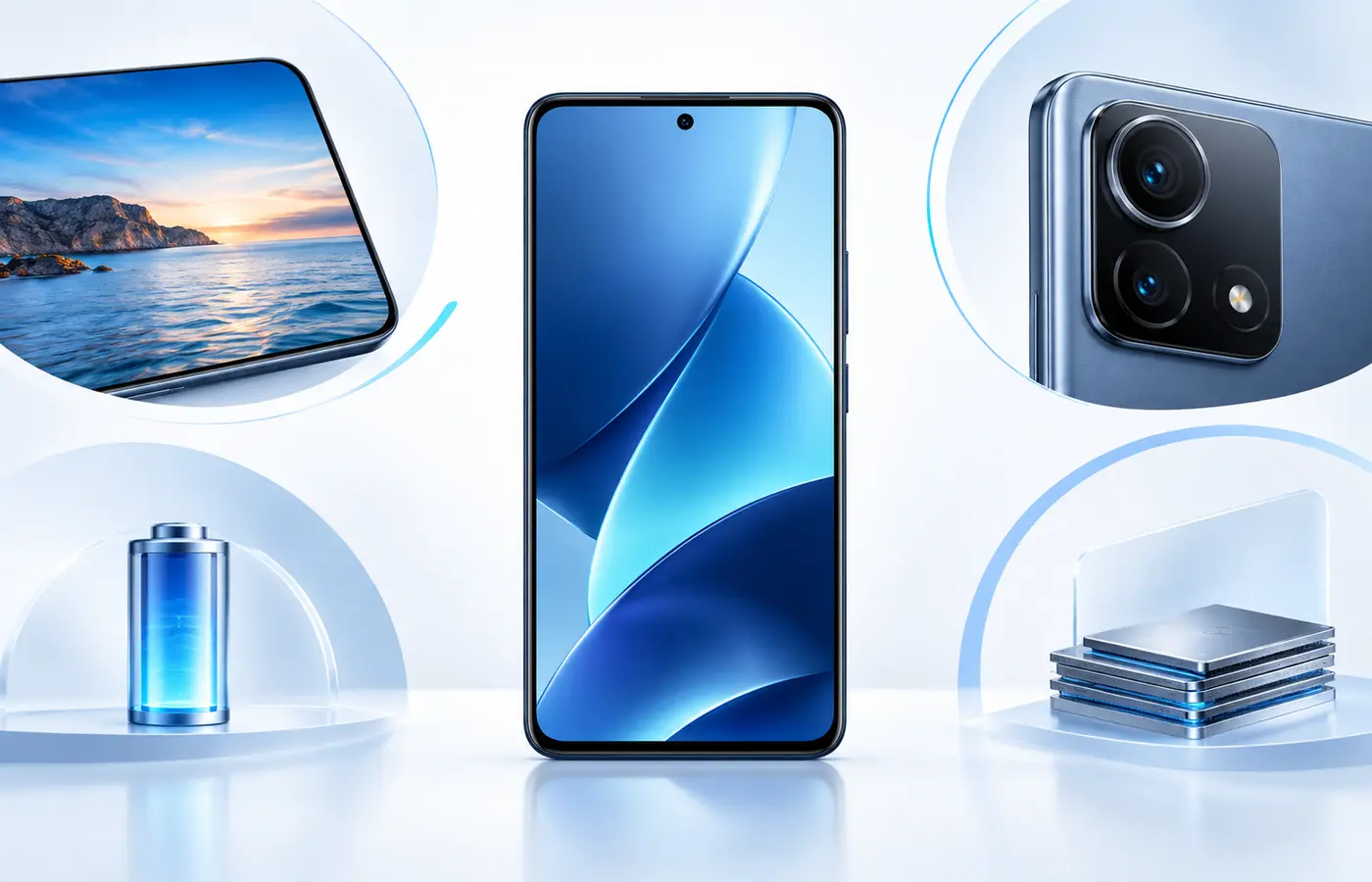 Comparaison smartphone écran photo autonomie et stockage